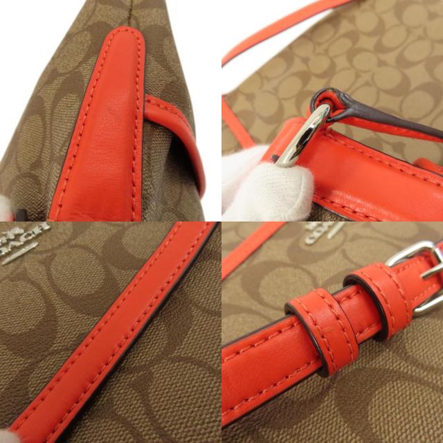 COACH コーチ F58297 ロングショルダー シグネチャー ショルダーバッグ  