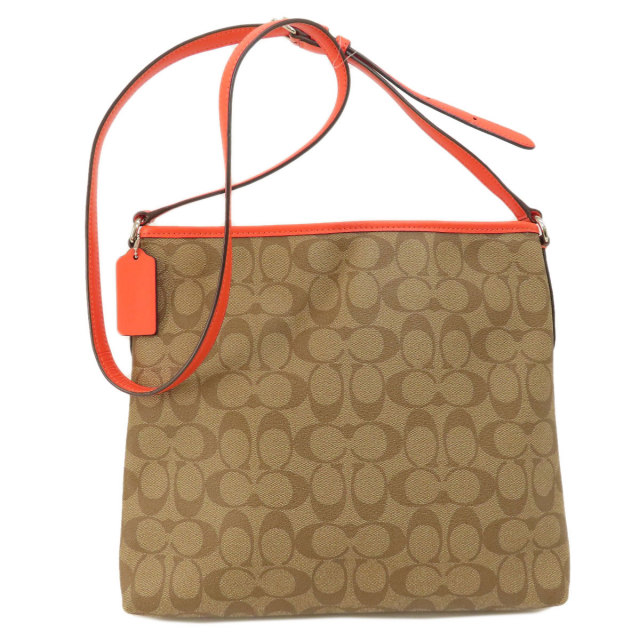 COACH コーチ F58297 ロングショルダー シグネチャー ショルダーバッグ  