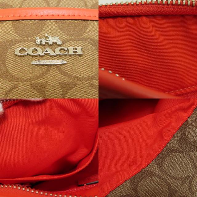 COACH コーチ F58297 ロングショルダー シグネチャー ショルダーバッグ  