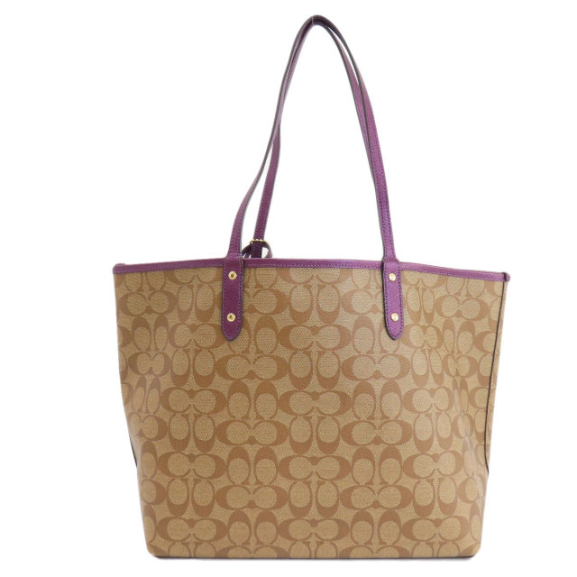 COACH コーチ F39518 リバーシブル シグネチャー トートバッグ