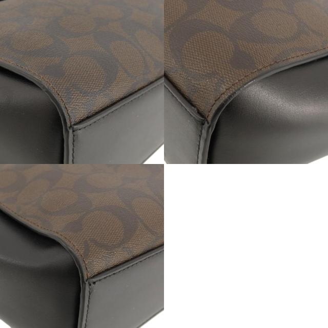 COACH コーチ F31957 シグネチャー 2WAY ハンドバッグ PVC