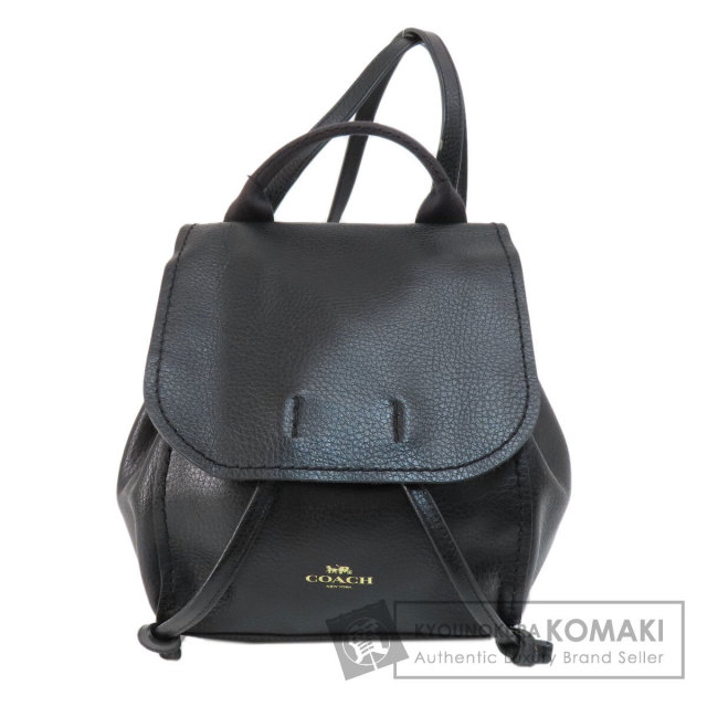 【美品】COACH　コーチ　リュック COACH コーチ F59819 ロゴ リュック・デイパック レザー