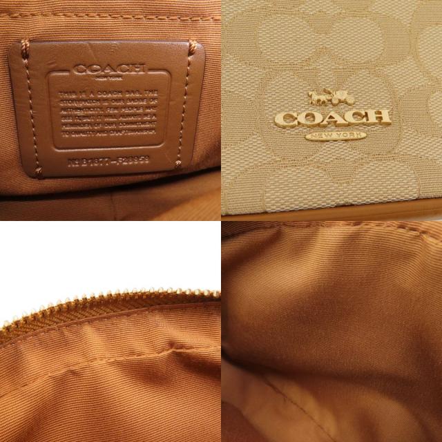 COACH コーチ F28959 シグネチャー ショルダーバッグ キャンバス
