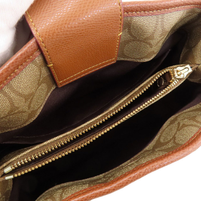 コーチ シグネチャー 2way PVC レザー ゴールド金具 ロゴ ハンドバッグ コーチ シグネチャー2WAYハンドバッグ COACH | 京都通販ミセスの