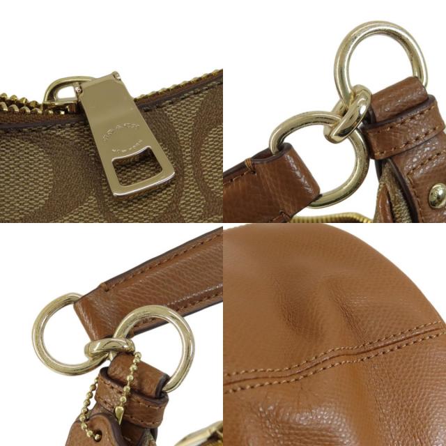 COACH コーチ F38267 シグネチャー 2WAY ショルダーバッグ PVC レディース