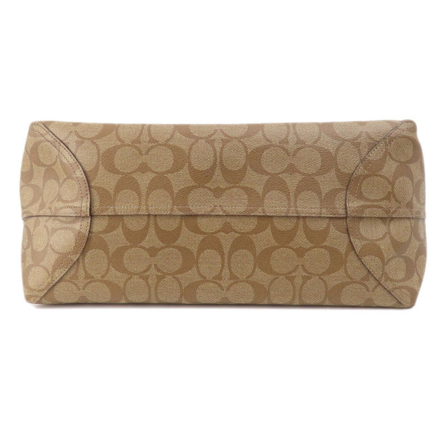 COACH コーチ リバーシブル シグネチャー トートバッグ PVC レディース 