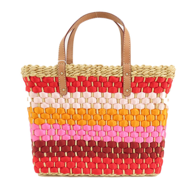 kate spade ケイトスペード カゴバッグ トートバッグ ストロー