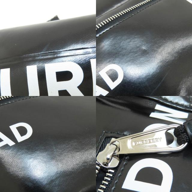 BURBERRY バーバリー バムバッグ ボディバッグ コーティングキャンバス