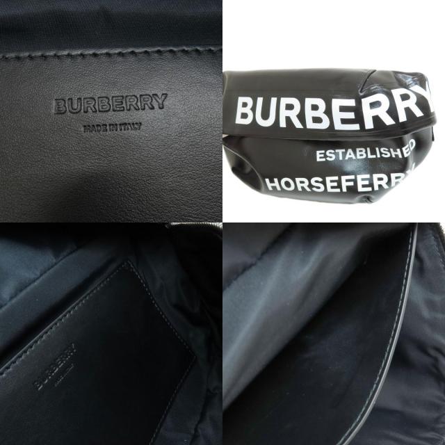 BURBERRY バーバリー バムバッグ ボディバッグ コーティングキャンバス