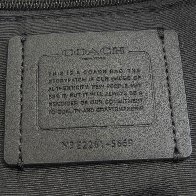 COACH コーチ 5669 ロゴ金具 リュック・デイパック レザー