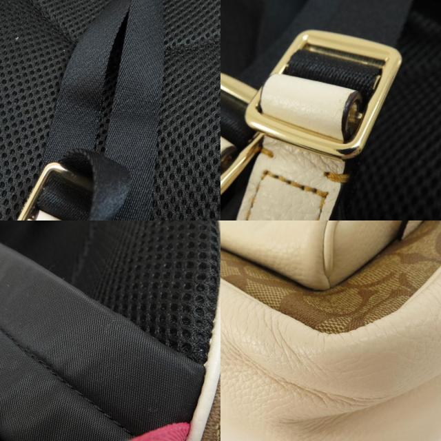 COACH コーチ C4115 ピーナッツコラボ リュック・デイパック PVC