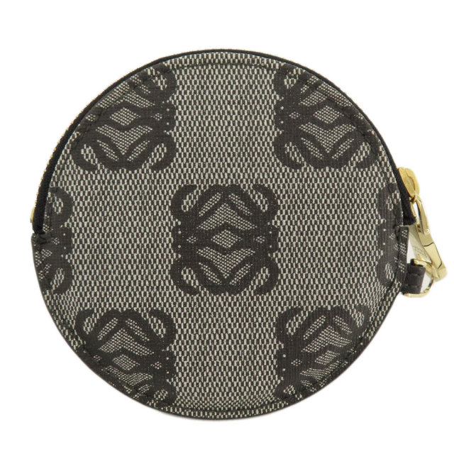 □ □ 43938☆年 ぶ厚 LOEWE ロエベ ナッパアイレ コインケース