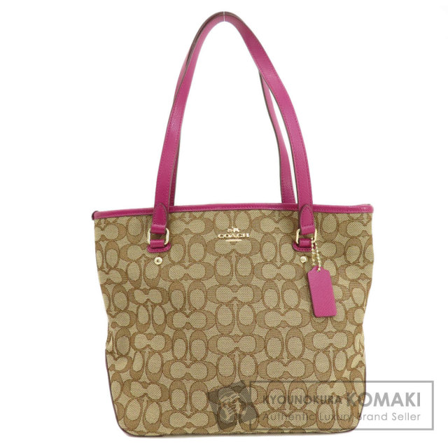 COACH コーチ F55364 シグネチャー トートバッグ キャンバス