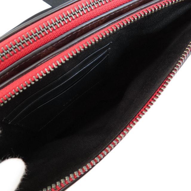 COACH コーチ C6957 シグネチャー ショルダーバッグ レザー/PVC