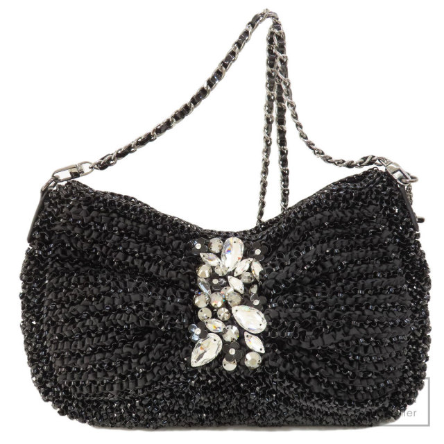 ANTEPRIMA アンテプリマ ビジュー ショルダーバッグ PVC レディース 