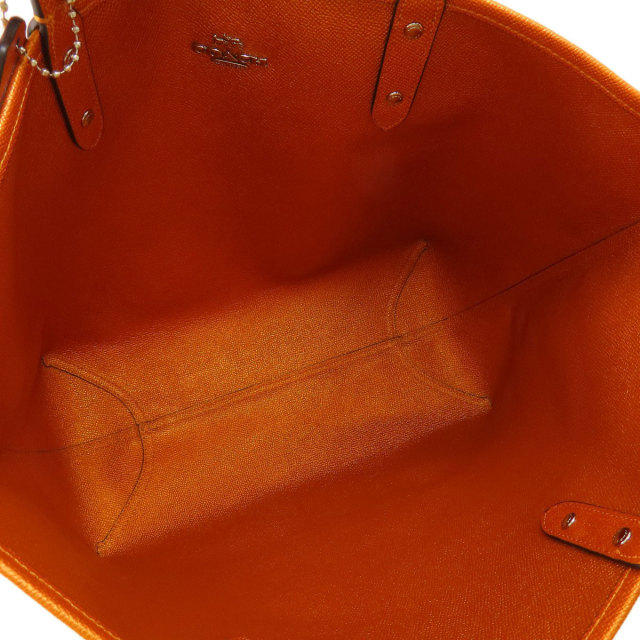 COACH コーチ F25849 リバーシブル シグネチャー トートバッグ PVC 