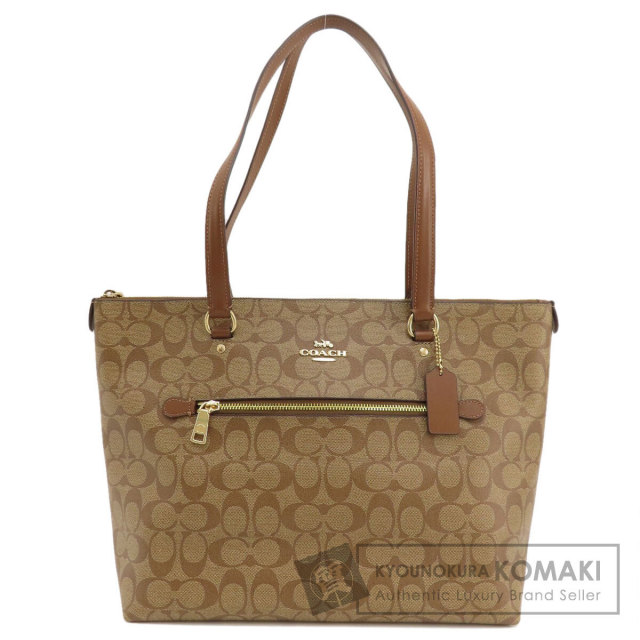 COACH コーチ F79609 シグネチャー トートバッグ PVC レディース