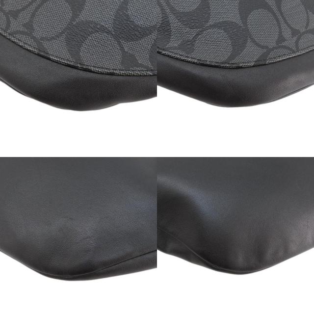 【美品】COACH F78777 ボディバッグ シグネチャー PVC レザー COACH(コーチ) / シグネチャーボディバッグ/ウエストバッグ