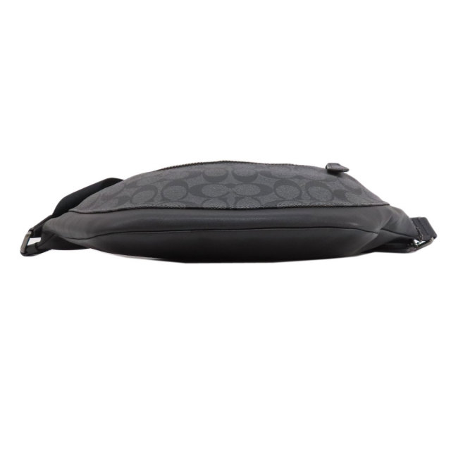 【美品】COACH F78777 ボディバッグ シグネチャー PVC レザー COACH(コーチ) / シグネチャーボディバッグ/ウエストバッグ