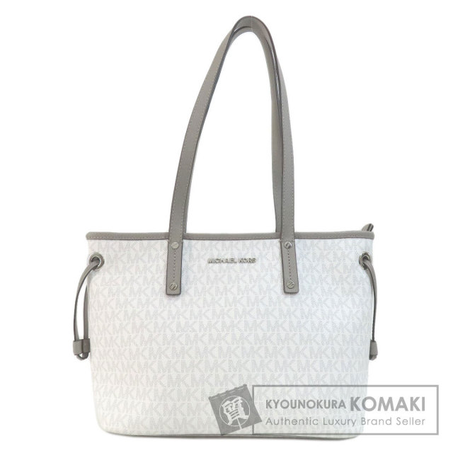 Michael Kors マイケルコース MKシグネチャー トートバッグ PVC レディース 