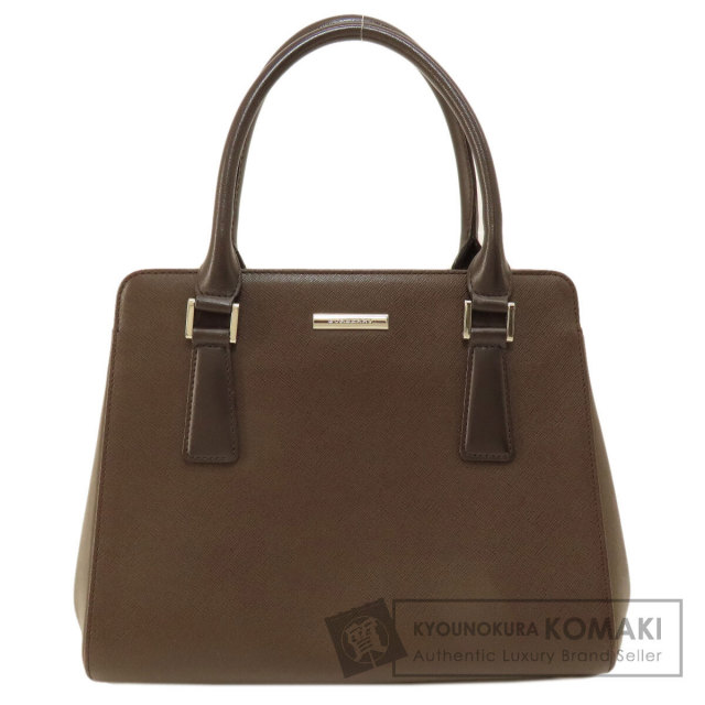 BURBERRY バーバリー ロゴ ハンドバッグ レザー レディース ブランド京  