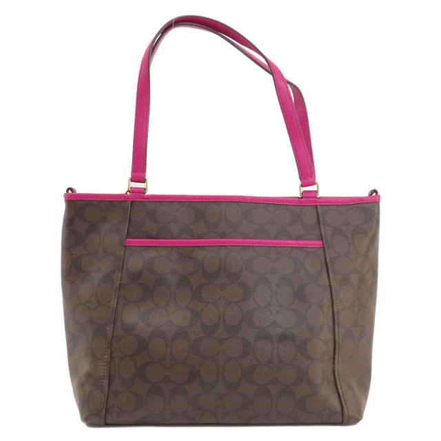 COACH コーチ F33998 シグネチャー 2WAY トートバッグ PVC