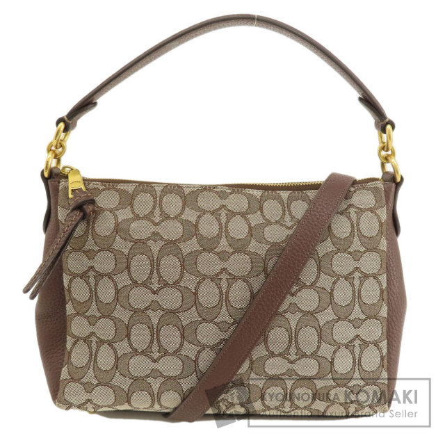 COACH ハンドバッグ COACH コーチ 5215 シグネチャー 2WAY ハンドバッグ キャンバス
