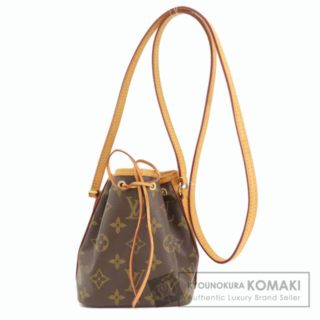 LOUIS VUITTON ルイヴィトン M41346 ナノ ノエ モノグラム ショルダー  