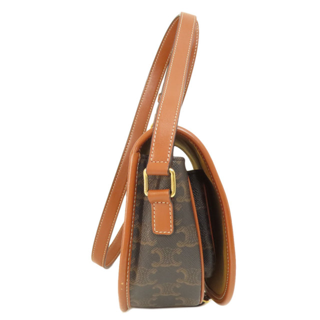 CELINE セリーヌ マカダム柄 ショルダーバッグ PVC レディース 