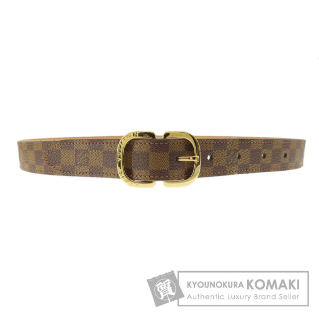 LOUIS VUITTON ルイヴィトン M9744 ベルト・ミニ 25MM ダミエ エベヌ 