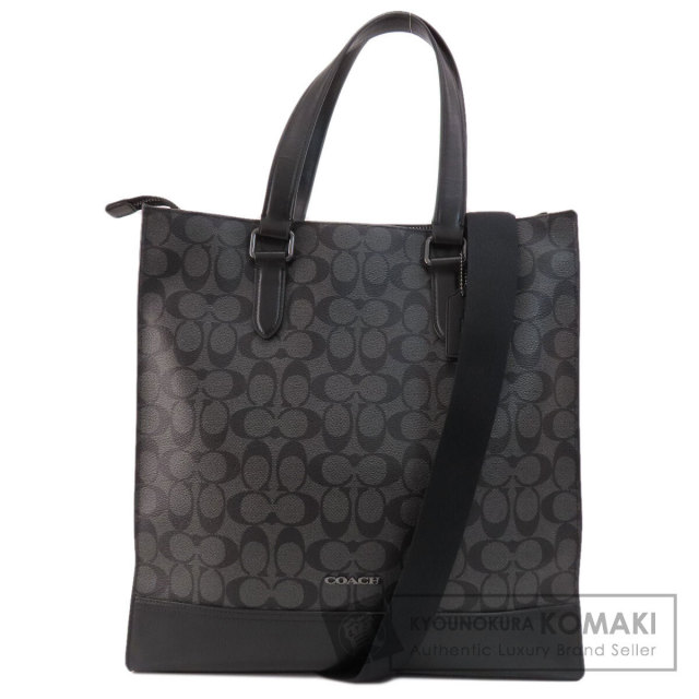 COACH コーチ C3232 シグネチャー 2WAY トートバッグ PVC レディース
