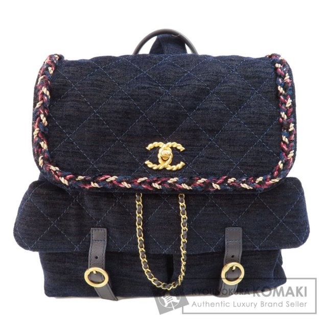 CHANEL シャネル マトラッセ ココマーク キャンバス リュック  