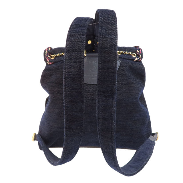 【希少】CHANEL マトラッセ ココマーク ナイロン リュック ネイビー シャネル CHANEL バックパック リュック マトラッセ ココマーク