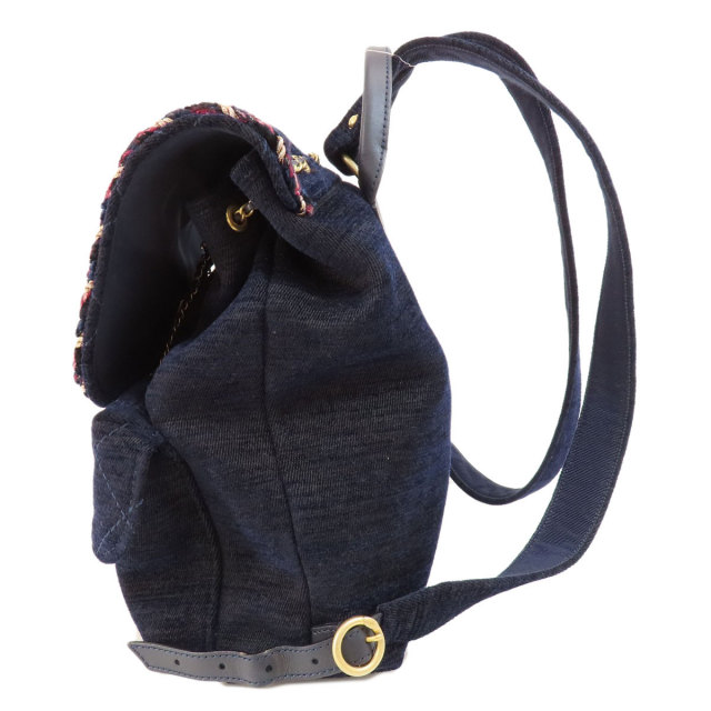 CHANEL シャネル マトラッセ ココマーク キャンバス リュック  