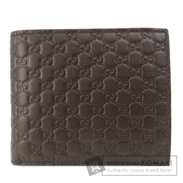 GUCCI グッチ 544472 マイクログッチシマ アウトレット 二つ折り財布 