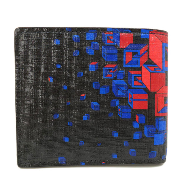 GUCCI グッチ 628462 3Dアートプリント 二つ折り財布（小銭入れあり  