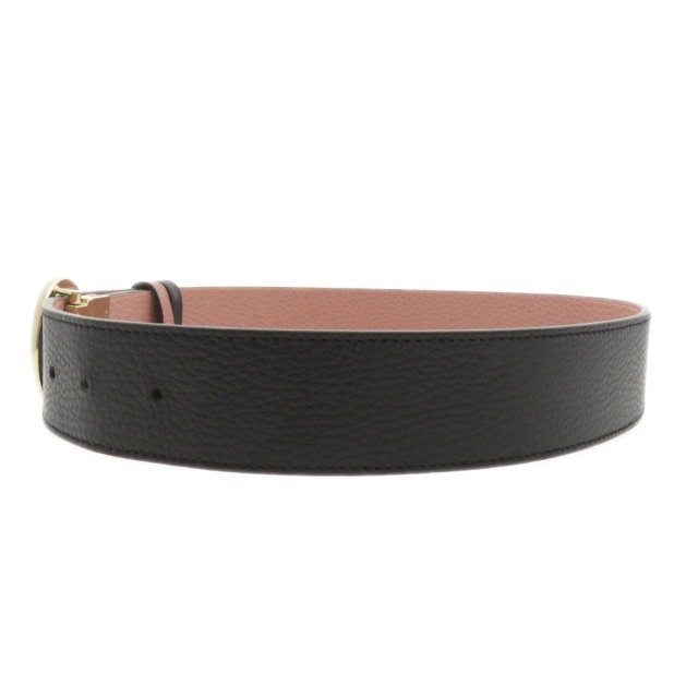 GUCCI グッチ インターロッキングG リバーシブル 80cm ベルト カーフ 