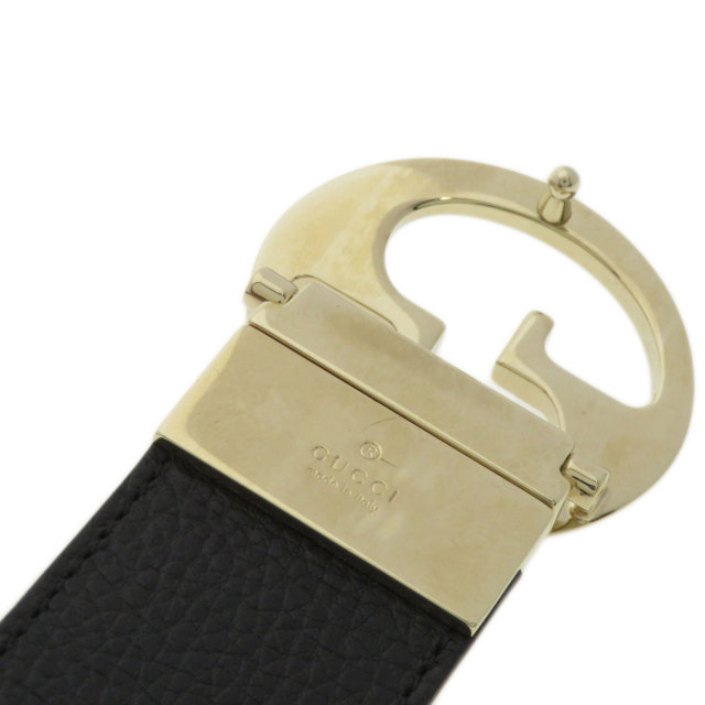 GUCCI グッチ インターロッキングG リバーシブル 80cm ベルト カーフ 