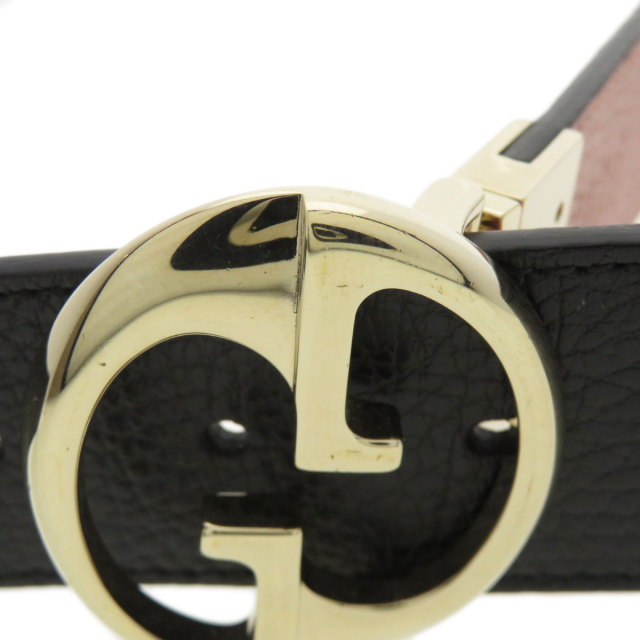 GUCCI グッチ インターロッキングG リバーシブル 80cm ベルト カーフ 