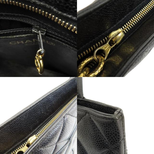 CHANEL シャネル 復刻トート ゴールド金具 トートバッグ キャビア  
