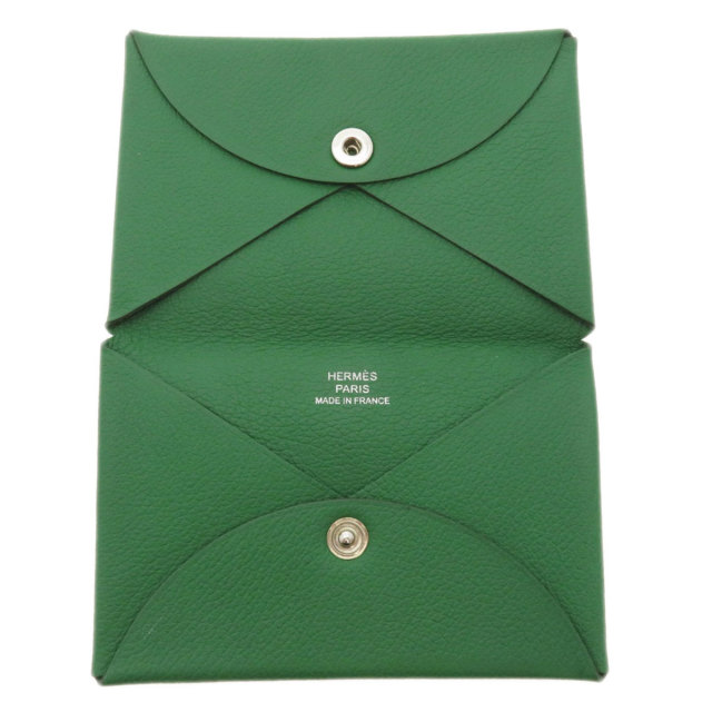 HERMES エルメス カルヴィ デュオ カードケース シェーブル