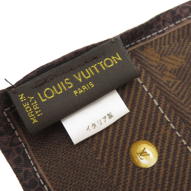 LOUIS VUITTON ルイヴィトン M72396 バンドー ニューデニム スカーフ 