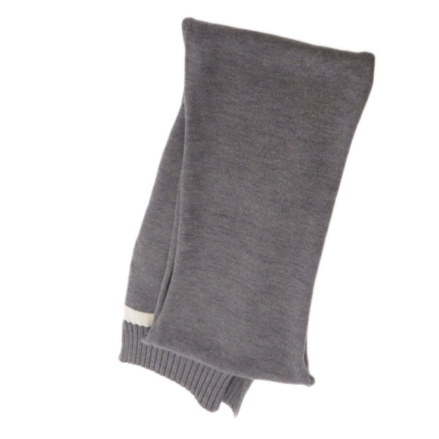 GUCCI グッチ インターロッキングG 金具 マフラー ウール レディース 