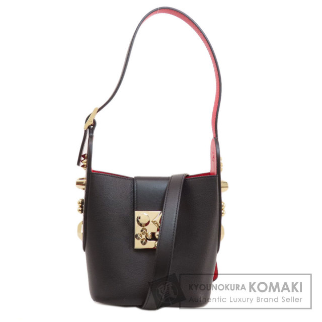 Christian Louboutin クリスチャンルブタン スタッズ ハンドバッグ  