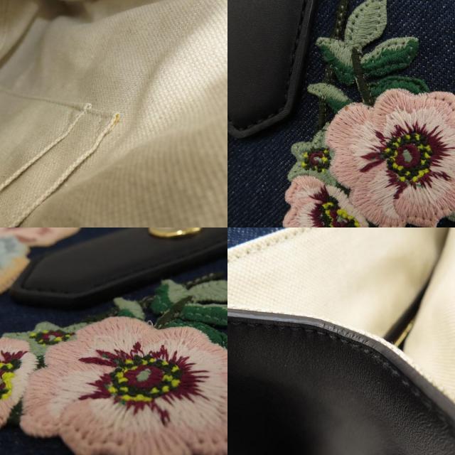 グッチ トートバッグ タイガー エンブロイダリー