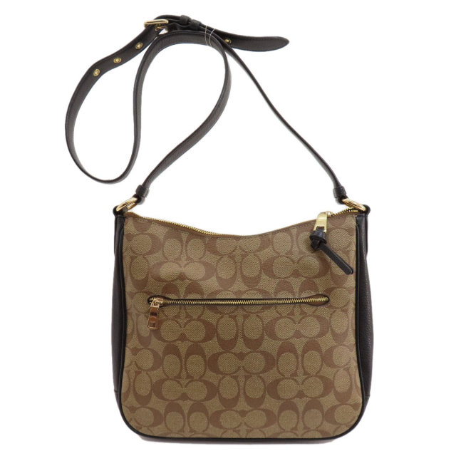 COACH コーチ ショルダーバッグ シグネチャー エリー ファイル