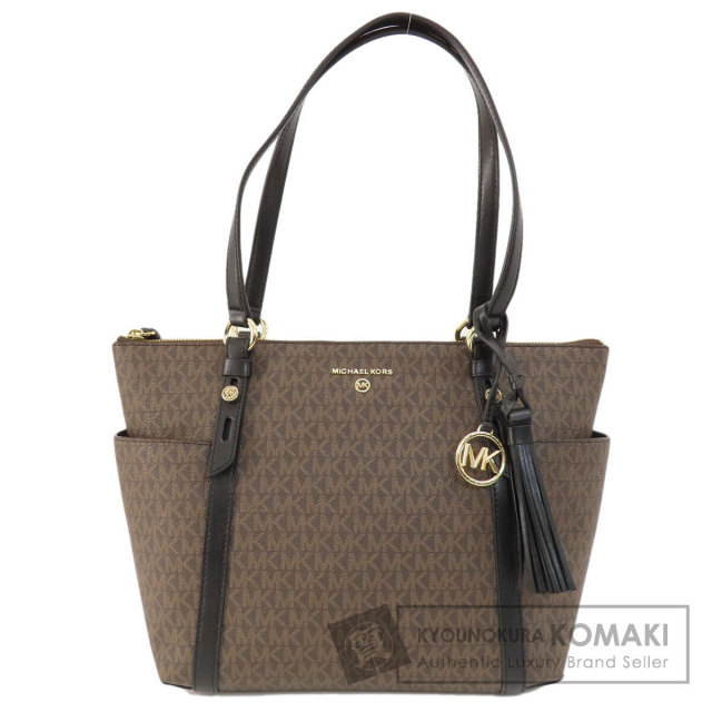 Michael Kors MKシグネチャー トートバッグ PVC レディース MICHAEL KORS マイケルマイケルコース MKシグネチャー トート