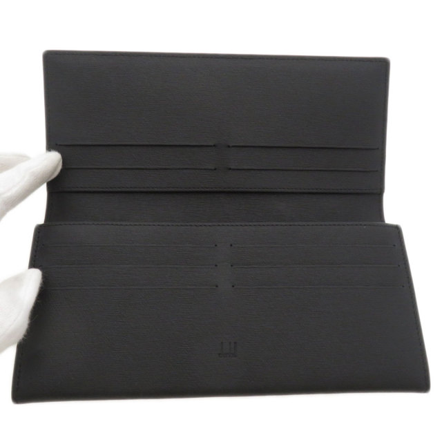 Dunhill ダンヒル ロゴ金具 長財布（小銭入れあり） カーフ メンズ 