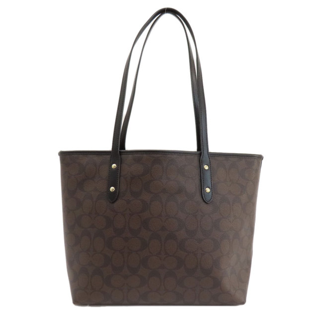 COACH コーチ F58292 シグネチャー トートバッグ PVC レディース