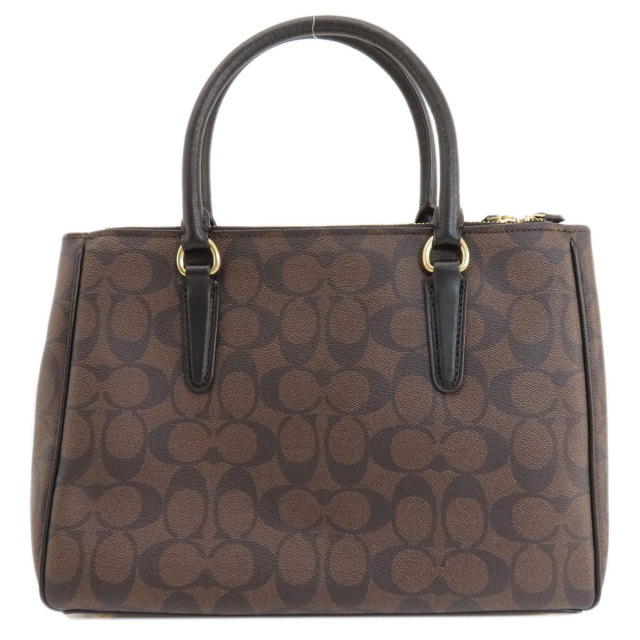 COACH コーチ F67026 シグネチャー 2WAY ハンドバッグ PVC